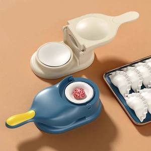 ホームキッチンツール小さな食品グレードのプラスチック型調理ベーキングペストリー生地プレス餃子型マニュエル餃子メーカー - Product Image 3