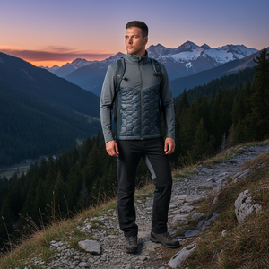VIGEZZO giacca ibrida Outdoor per uomo comoda e Versatile - Product Image 3