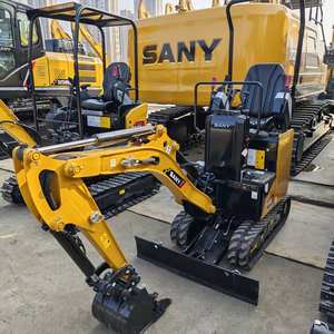 รถขุดไฮดรอลิกแบบตีนตะขาบยี่ห้อ SANY รุ่น SY16U ใหม่เอี่ยม รองรับหลายยี่ห้อ พร้อมใบรับรอง CE/EPA สำหรับงานก่อสร้าง ประสิทธิภาพสูง - Product Image 1