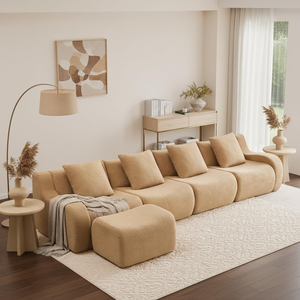 Nuevos Artículos en el Mercado 2026: Conjunto de Sofá Tradicional Pequeño para Airbnb, Fabricante OEM de Foshan - Product Image 5