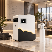 Diffuseur d'arômes sans eau A300 commercial 500 ml, machine à parfum intelligente murale avec écran LCD TFT pour hôtel et bureau