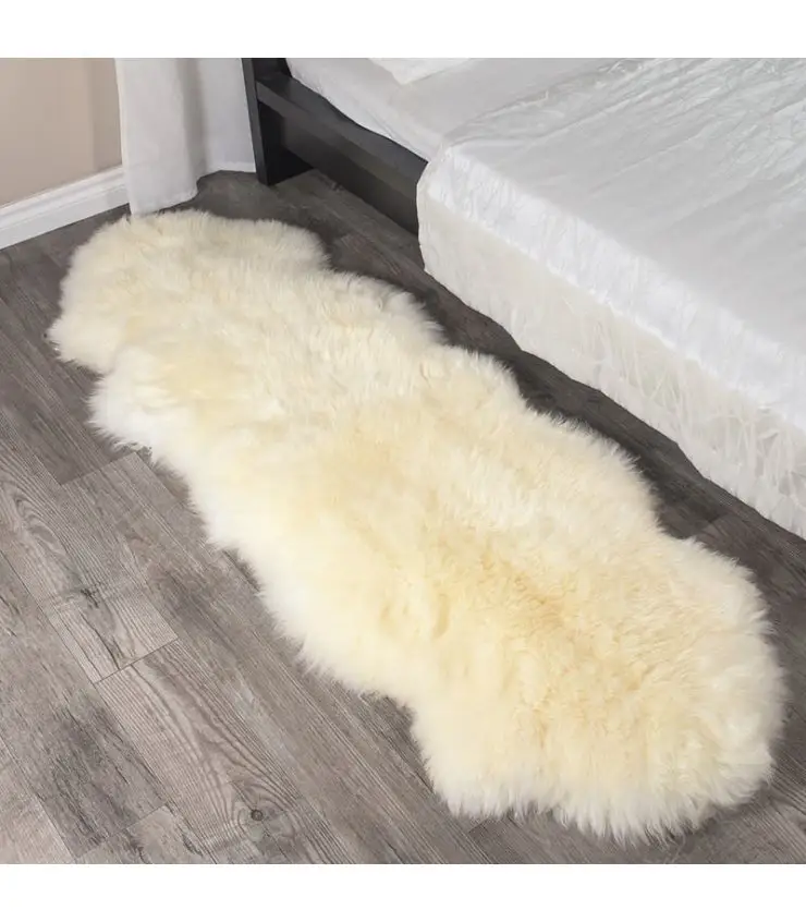Hot Sale Luxus und Soft Tie Dye flauschige Teppich fliesen Schaffell Pelz Shaggy Area Rug für Wohnzimmer und Schlafzimmer