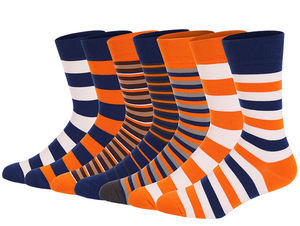 Chaussettes <span class=keywords><strong>Marvel</strong></span> colorées en gros, chaussettes de luxe personnalisées, 80% coton, motif rayé, pour hommes, grande taille - Product Image 2