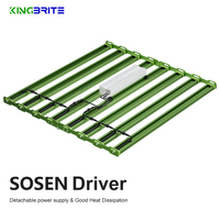 Samsung Officiële Partner Kingbrite P55 800W Samsung Lm 301H Evo Led Grow Light Nieuw Ontwerp Draaibare Kweekbalk