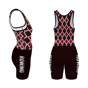Costumes d'aviron de conception sur mesure maillots de lutte uniforme d'aviron à séchage rapide pour les femmes - Product Image 6