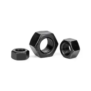 Low Price 3/8" 16 Carbon Steel Zinc Plated Finished Galvanized Din934 Hexagon Hex Head Nuts Din 934