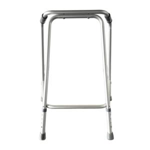Andador Fijo, Andador Ligero de Aluminio, Altura Ajustable (Sin Ruedas), Agarraderas Ergonómicas, Puños Antideslizantes - Product Image 6