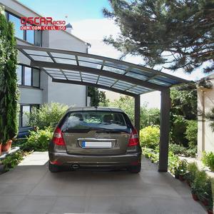 Auvent en alliage d'aluminium avec <span class=keywords><strong>vitrage</strong></span> en polycarbonate pour allée, patio, jardin, abri de voiture - Product Image 1