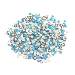 CHENXI Christmas Series 500G Soft Polymer Clay Sprinkles DIY Crafts Charms Tiny Cute Bonbon Candy Slices - Product Image 1
