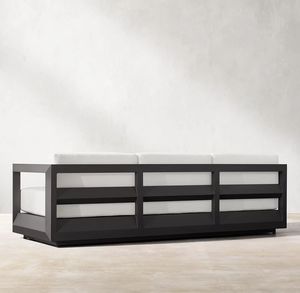 Conjunto de Sofás Modernos para Jardín, Muebles de Aluminio para Exteriores de Dos y Tres Plazas con Cojines - Product Image 6