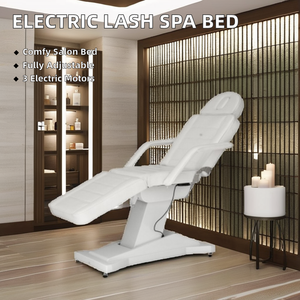 Adjustable Electric Lash Bed for Beauty Salon Cosmetic Spa Chair Couch with Massage <b>Table</b> for Eyelash Treatment - Product Image 3