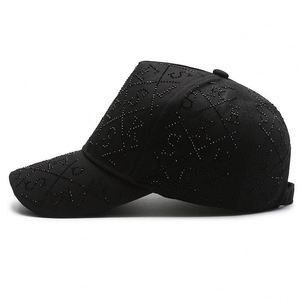 Gorras Personalizadas PUMEI, Gorra Curva con Pedrería, Gorra de Béisbol con Visera de Algodón, Gorras de 5 Paneles, Gorras Snapback - Product Image 5