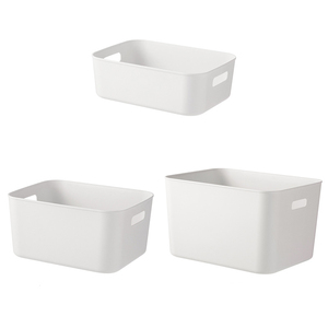 Wholesale Home Organization Closet Organizer Bathroom Clothes Toy Book Plastic Storage Bin Box Container