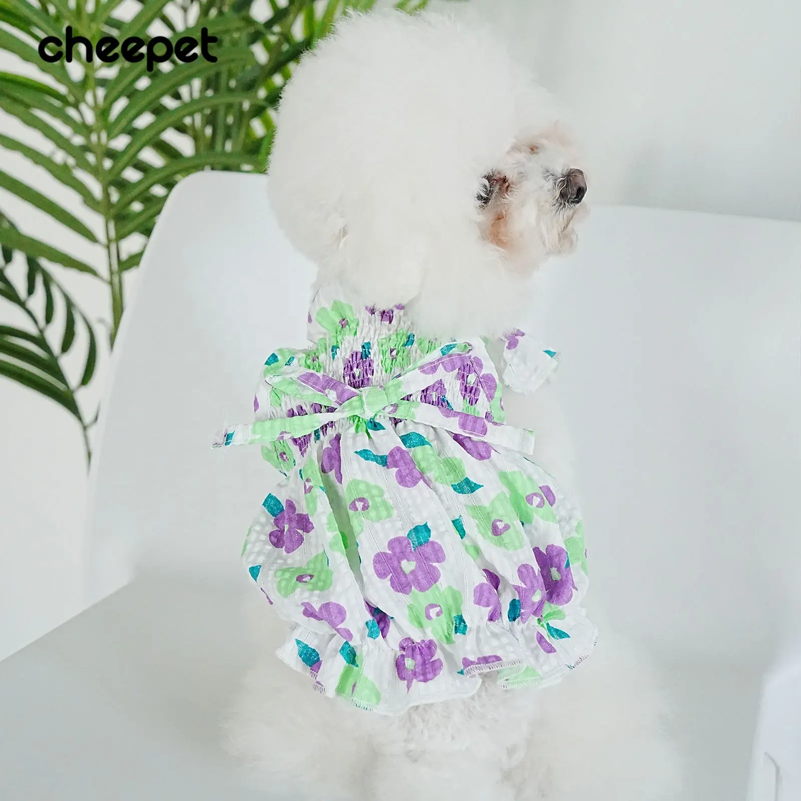 2023 Hot Sale Kmart Dog Clothes Verão Dog Cat Floral Slip Dress Clothes Pet Princess Skirt Dress For Dog