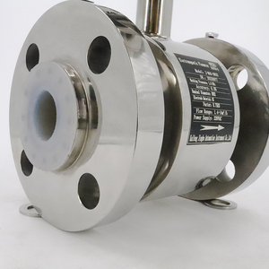 Débitmètre numérique haute pression en acier inoxydable OEM, haute précision, connectivité à bride pour fluides aqueux / utilise la loi de Faraday - Product Image 6