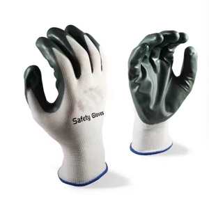 Guante de construcción de inmersión de nitrilo Agarre Guantes de hormigón Trabajo DE SEGURIDAD Guantes mecánicos - Product Image 1