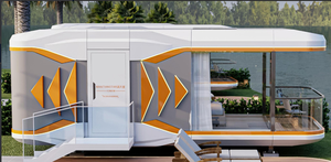 Espace moderne Capsule Style Résidentiel Paysage Scenic Salle d'activités pour les réserves naturelles Fabricant Écologique Usine - Product Image 5