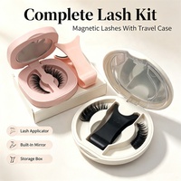 Kits de Pestañas Magnéticas con Aplicador y Estuche Magnético para Viajes de Vacaciones Nueva Tecnología 2026