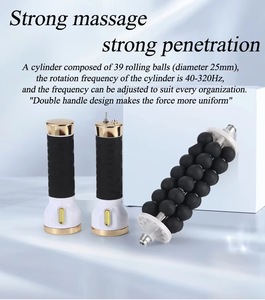 360 ° Corps Minceur Rouleau Masseur Dispositif Réduction de la Cellulite <span class=keywords><strong>Drainage</strong></span> <span class=keywords><strong>Lymphatique</strong></span> Outil de Beauté ou Taille Ventre Jambes <span class=keywords><strong>Bras</strong></span> Massage - Product Image 4
