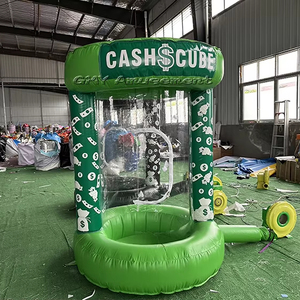 Cubo Inflable Comercial para <span class=keywords><strong>Juego</strong></span> <span class=keywords><strong>de</strong></span> Dinero en Efectivo, Ideal para Alquiler en Fiestas - Product Image 2