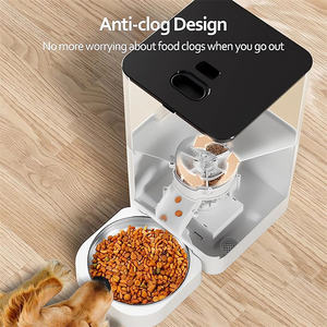 6L Smart Pet Dog Feeder Automatique Fournitures D'alimentation Pour Animaux De Compagnie Timing Pet Distributeur De Nourriture Sèche Chronométré Chat Mangeoires - Product Image 6