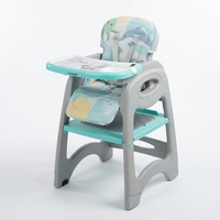 Chaise de salle à manger moderne en plastique 4-en-1 Kidilo Tables et chaises pour enfants directement du fournisseur de l'usine