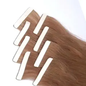 Jiffy hair wholesale triple drawn uzbek virgen hair tape in hair extensions