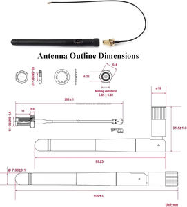 라즈베리 파이 컴퓨팅 모듈 4 키트는 CM4 방열판 및 CM4 안테나와 함께 CM4108032-8GB RAM 32GB EMMC 플래시와 Wi-Fi가 함께 제공됩니다. - Product Image 4