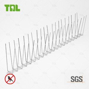 Prix bas, épines <span class=keywords><strong>anti</strong></span>-<span class=keywords><strong>pigeons</strong></span> en acier inoxydable sur base en plastique pour éloigner les oiseaux - Product Image 6
