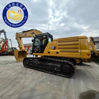 Excavator Bekas 345GC Jepang Jam Operasi Rendah, Bucket untuk Peralatan Konstruksi, Pertambangan, dan Konstruksi