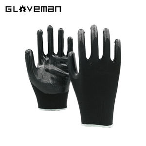 GLOVEMAN Custom Rigger Worker Antideslizante Impermeable Campo petrolífero Construcción industrial Trabajo DE SEGURIDAD Látex Guantes recubiertos de nitrilo - Product Image 4