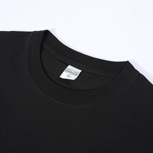 <span class=keywords><strong>T</strong></span>-shirts vierges 100 % coton personnalisés, plusieurs <span class=keywords><strong>couleurs</strong></span>, respirants, <span class=keywords><strong>de</strong></span> haute qualité, coupe ample pour hommes, vente en gros OEM ODM - Product Image 2