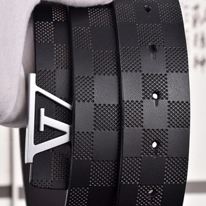 2026 Heren Casual Echt Runderleren Riem met Automatische Legering Gesp Zwarte Designer Riem voor Heren en Dames - Product Image 5