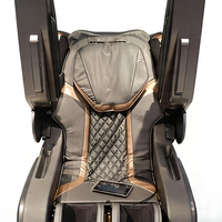 Canapé de massage pliable 3 places 2026, à succès, avec trajectoire SL 4D, zéro gravité, balayage IA, chauffage, airbag et 12 modes