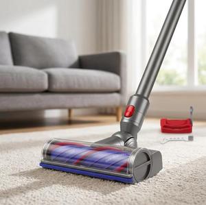 Compatible avec les aspirateurs <span class=keywords><strong>Dyson</strong></span> V7/V8/<span class=keywords><strong>V10</strong></span>/V11/V15 <span class=keywords><strong>Absolute</strong></span>, tête de brosse anti-emmêlement de rechange, pièces détachées et <span class=keywords><strong>accessoires</strong></span>. - Product Image 3