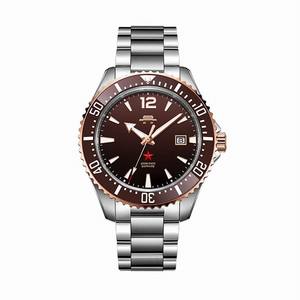 Beijing Zheng He's Treasure Ship Watch Gradient Green Reloj automático Mecánico Acero inoxidable Business 20ATM Impermeable Hombre - Product Image 1