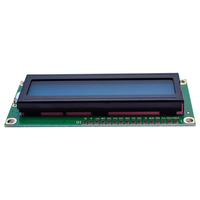 1602 LCD-Anzeige 2x16 Zeichen Monochrom LED-Hintergrundbeleuchtung Alphanumerisches LCD1602 I2C