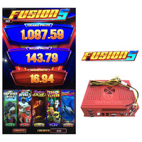 Máquina de Juegos de Habilidad con Pantalla Táctil Vertical DeeYee, 5 en 1, Multijuegos Fusion, Tablero de Juego para 6 PC