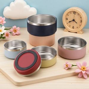 Bol géant pour chien en acier inoxydable personnalisé de 64 oz, faible MOQ, livraison rapide, options multicolores - Product Image 1