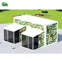 Contenedor Modular Prefabricado Aislado e Impermeable para Mascotas, Personalizable, para Exteriores, Moderno y Grande, para Cría de Perros y Refugios para Animales
