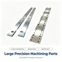 Plaques en aluminium anodisé A5052 sur mesure, grandes dimensions, usinées CNC, trous percés et taraudés, panneaux usinés avec précision