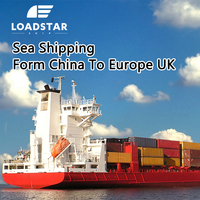 Transporte Marítimo LCL Express DDP Económico a la UE, Reino Unido, EE. UU., Francia y Canadá con Seguro LOADSTAR SHIP y Manejo de Mercancías Peligrosas