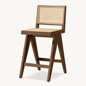 Silla Chandigarh Icónica Escandinava Moderna de Estilo Sassanid OEM, Taburete de Barra de Mimbre Jakob para Hotel, Restaurante y Bar - Product Image 4