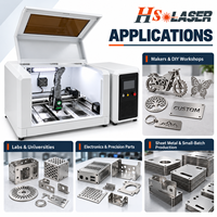 Nouvelle machine de découpe laser à fibre compacte de bureau 1200W 1500W 2000W pour la découpe d'acier inoxydable, d'aluminium et de tôles métalliques