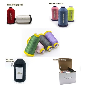 Hand-sewn <strong>Polyester</strong> Leather <strong>Waxed</strong> <strong>Thread</strong> 0.5mm 0.6mm 3mm <strong>Polyester</strong> Flat Wax <strong>Thread</strong> for Leather Sewing - Product Image 5