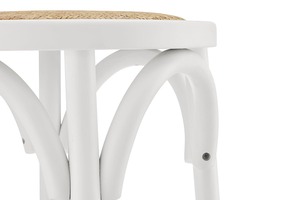 Tabouret <span class=keywords><strong>de</strong></span> <span class=keywords><strong>bar</strong></span> en rotin et bois <span class=keywords><strong>de</strong></span> style scandinave DISHI pour salle à manger et salon - <span class=keywords><strong>Chaise</strong></span> <span class=keywords><strong>de</strong></span> bistrot écologique à usage commercial - Product Image 3