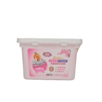 Perles de lessive personnalisées parfumées à la rose 72 heures parfum longue durée dosettes de détergent à lessive décontamination vente en gros