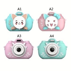 Appareil photo numérique miniature pour enfants, 4 styles, écran tactile 3 pouces, pour garçons et filles, avec carte et revêtement en silicone B1 - Product Image 2