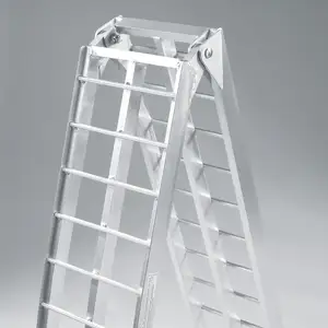 High quality aluminum nonslip stair car ramp treads anti-slip trips plate truck loading ramps