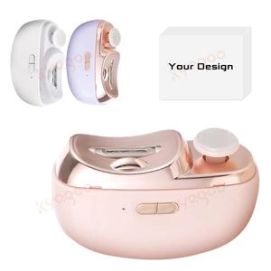 0728 Práctico limpiador de uñas de doble velocidad para bebés con pulidor incorporado y almacenamiento inteligente para familias - Product Image 2